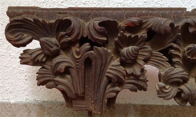Beautifully Carved Architectural Element-WOODCARVING
