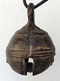 South-East-Asian BRONZE BELL ca. 12th Century