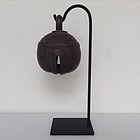 ANTIQUE BRONZE WATER BUFFALO BELL, 19th Century