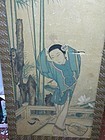 QING PAINTING OF BEAUTY BAOCHAI/DREAM OF RED MANSIONS