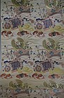 EXCEPTIONAL ANTIQUE JAPANESE TEXTILE SILK ROLL, LENGTH 13 FEET X 27"