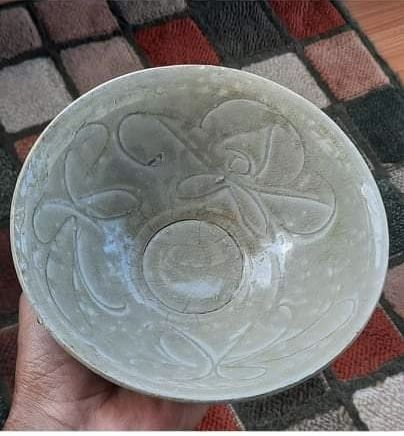 RARE AND GENUINE SONG YUAN DYNASTY CELADON BOWL