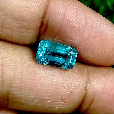 Stupendous GENUINE OCTAGON APATITE @ 2.45 ct.