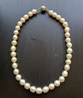 Gorgeous Cultivated BAROQUE PEARL NECKLACE 18" LONG