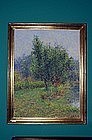 Impressionist Style Oil Painting Framed
