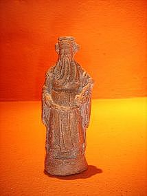 Terracotta God of Power + Success/Fortune China w. seal