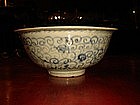Ming Dynasty Blue + White Bowl