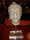 Gandhara Stucco Head of Buddha, 3/4th Century A.D.
