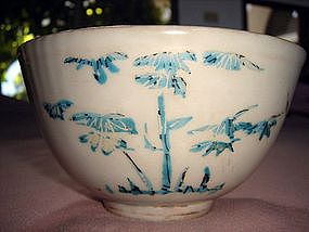 Ming Swatow Porcelain Polychrome Bowl, Pre 1700