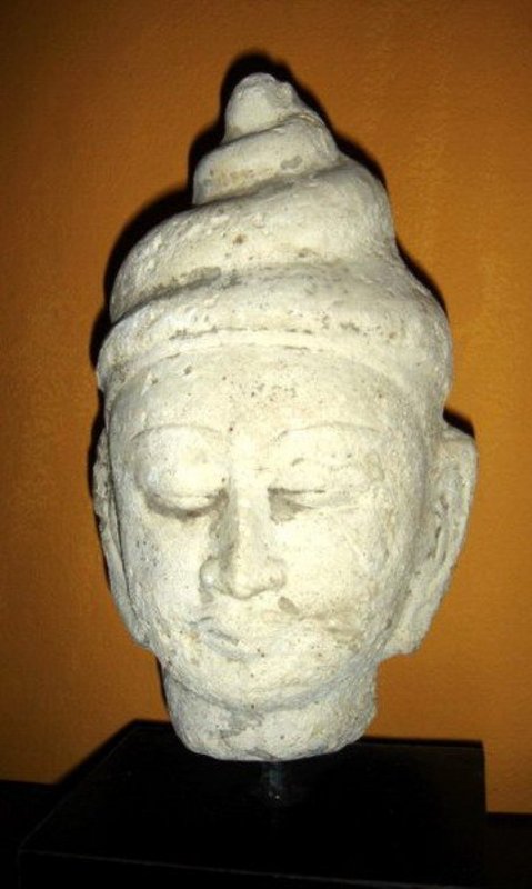 Stucco Bodhisattva, 18th Century, Shan State, Burma