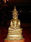 Ayutthaya Bronze Buddha Figure, 17/18th Century Siam