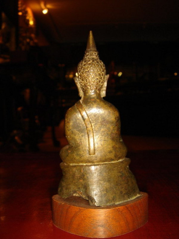 Ayutthaya Bronze Buddha Figure, 17/18th Century Siam