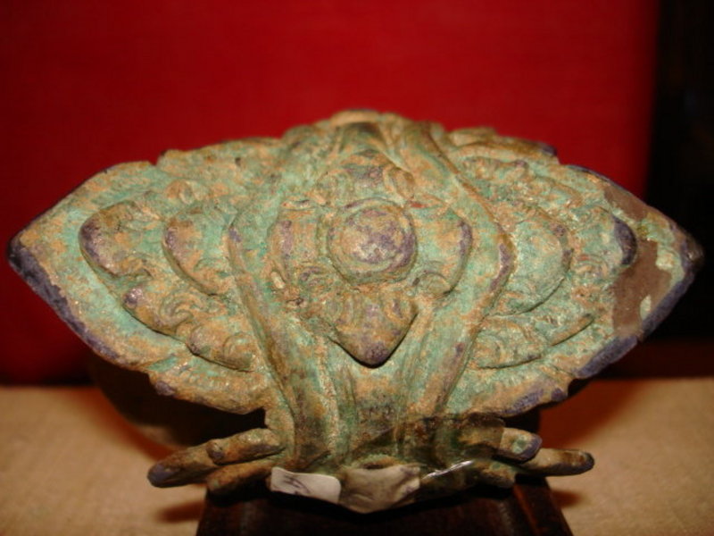 Khmer Bronze Palanquin Collar, Post Bayon Angkor Wat