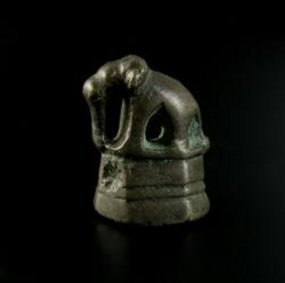 Rare Original Elephant Opium Weight, 18-19th Cent.