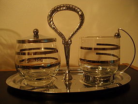 Vintage Sweet N Low Cream and Sugar Set