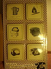 Marco Fabiano Vintage Style Refrigerator Magnets