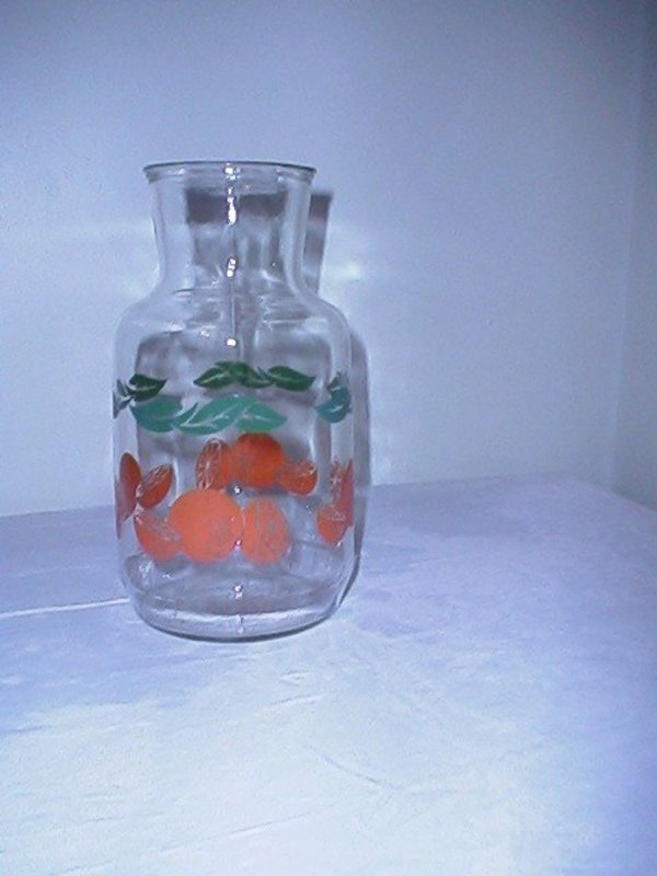 Anchor Hocking Orange Juice Carafe