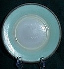 Hazel Atlas Green Ovide Bread Plate