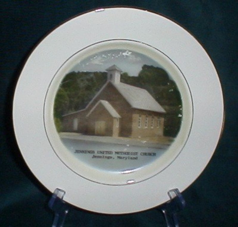 Jennings, MD United Methodist Church Collector Plate