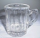 Panel Glass Syrup Pitcher