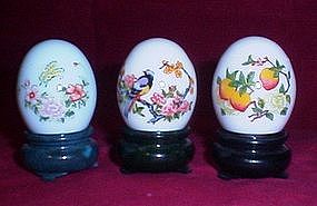 Avon Decorative Egg Decanters