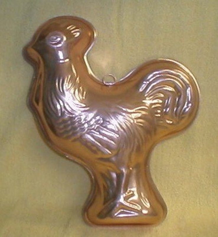 Copper Chicken Mold