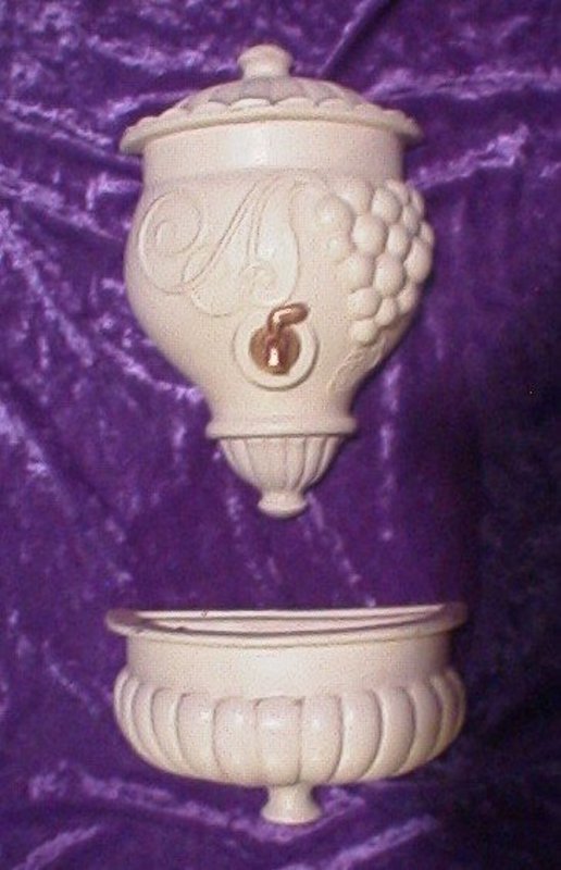 Ceramic Holy Water Font