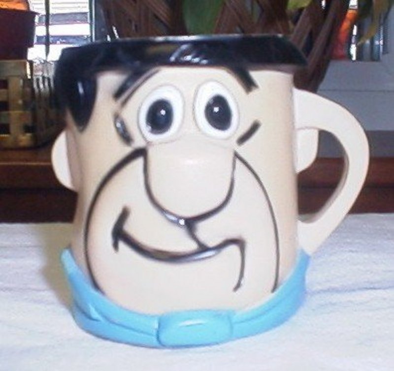 Fred Flintstone for Flintstone Vitamins Character Cup