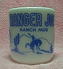Hazel Atlas Ranger Joe Ranch Mug