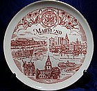 State of Maryland Collectors Plate