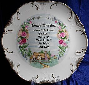 House Blessing Collector Plate