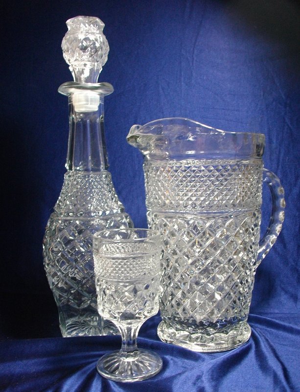 Anchor Hocking Wexford Pattern Glassware