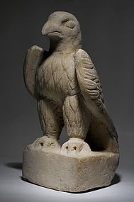 Ancient Roman imperial marble figure of an eagle,100 AD