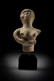 Rare- Biblical Iron Age Figure Of An Astarte, 800 BC