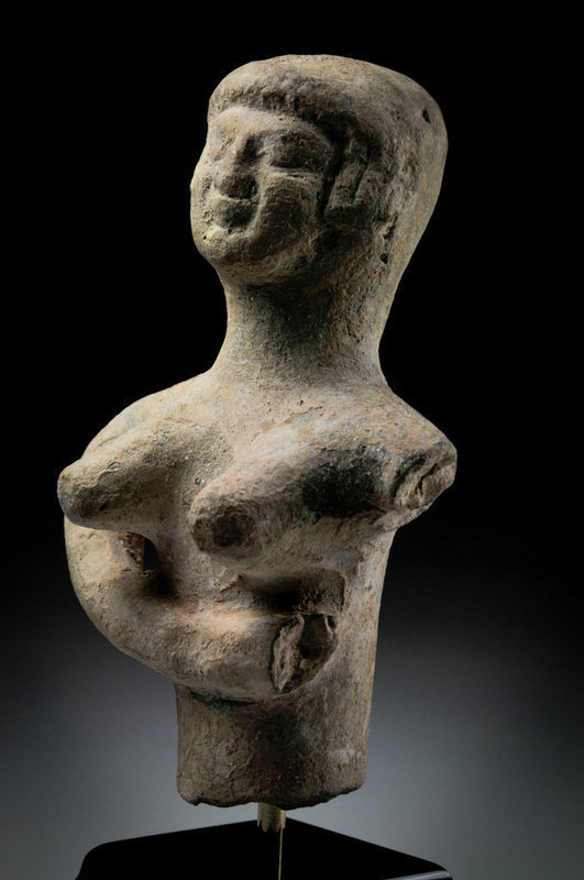Rare- Biblical Iron Age Figure Of An Astarte, 800 BC