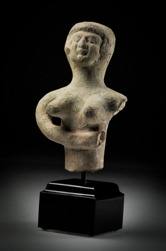 Rare- Biblical Iron Age Figure Of An Astarte, 800 BC