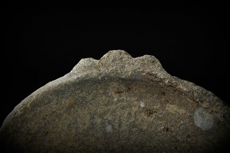 Ancient Roman basalt mortar and pestle, 100 - 300 AD
