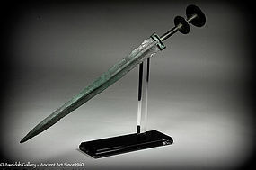 Ancient Persian Bronze Sword, 1200 - 800 BC