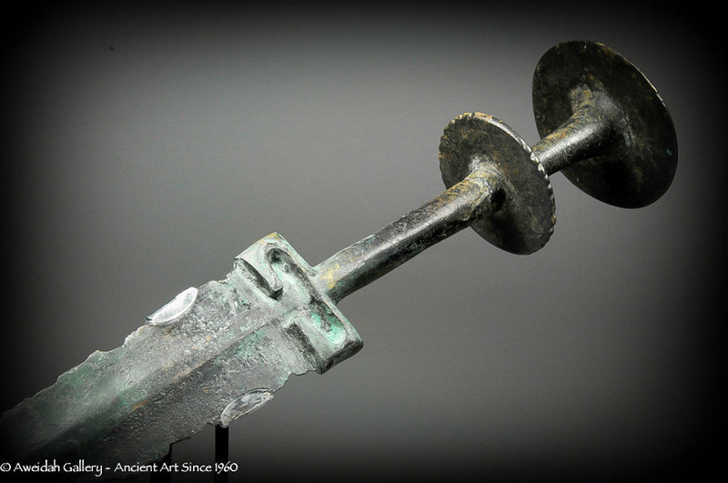 Ancient Persian Bronze Sword, 1200 - 800 BC