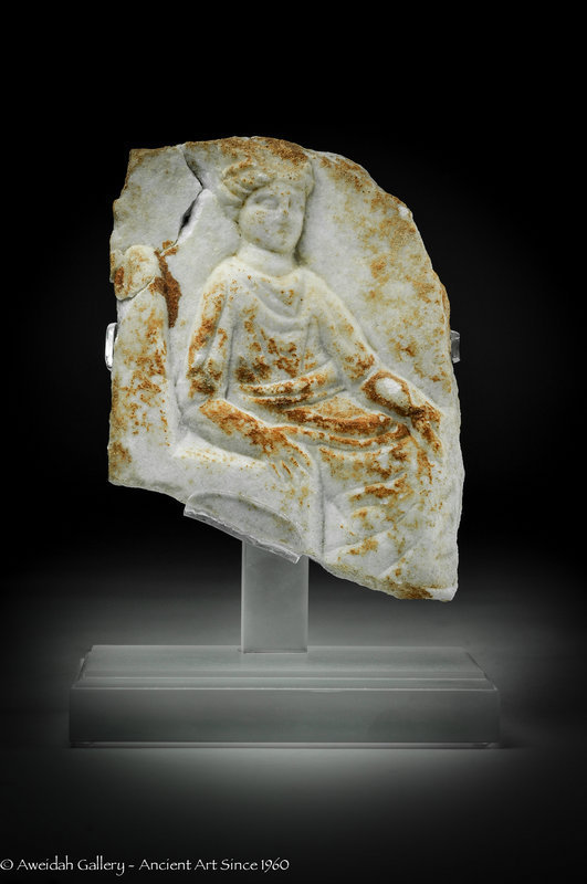 Roman marble wall fragment, 100 – 300 AD