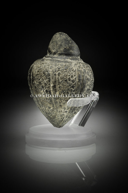Byzantine decorated pottery hand-granade,8th Century AD