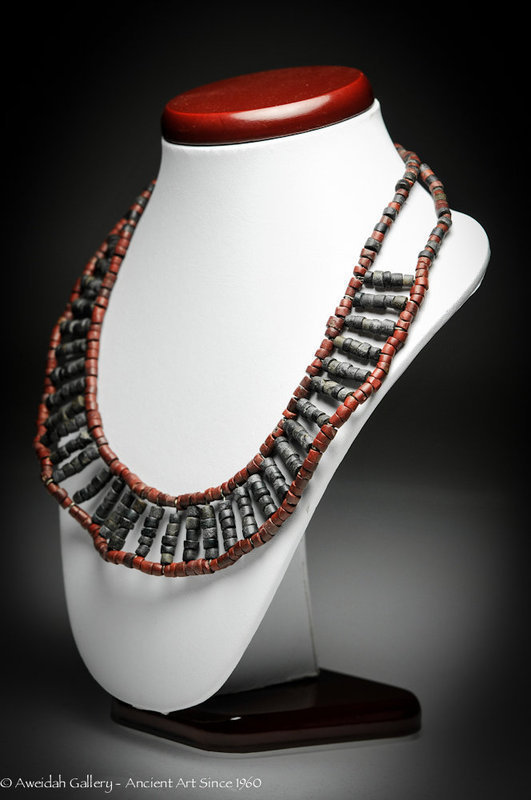 Roman stone beads necklace, 100 -300 AD