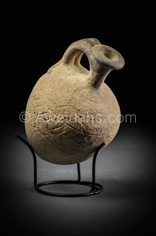 Canaanite Middle Bronze Age Snake jar, 1730 BC