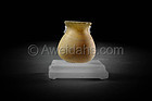 Biblical Alabaster cosmetic ointments pot, 2nd Millennium BC