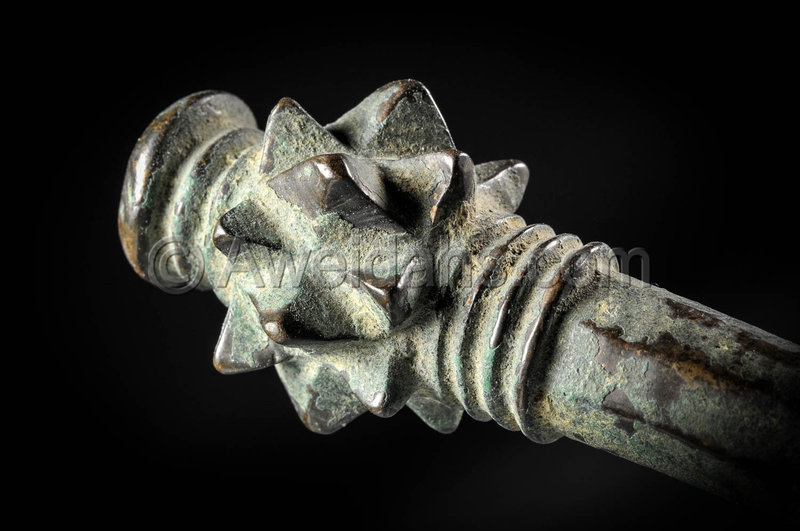 Near-Eastern Persian bronze mace-head, 2nd - 1st millennium B.C