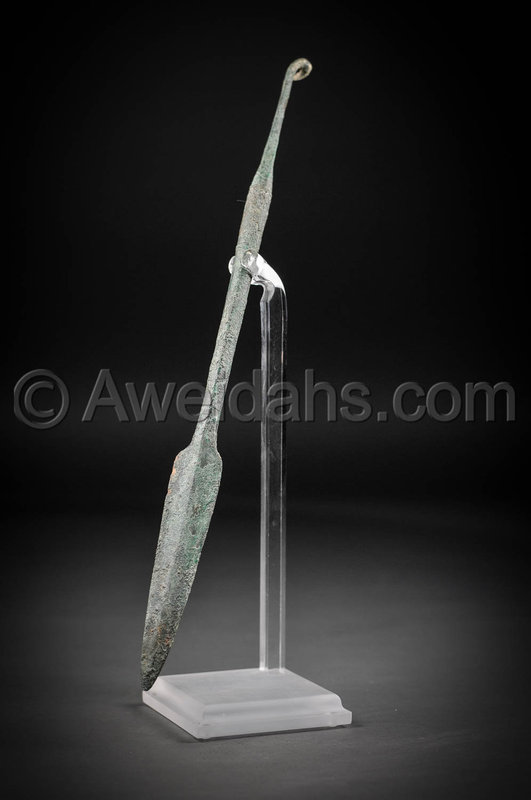 Canaanite Late Bronze Age Spear-head, 1550 - 1200 B.C