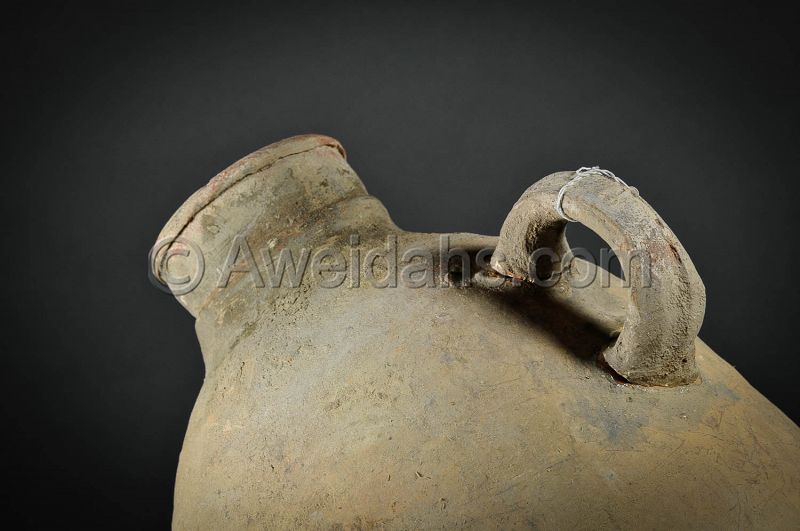 Ancient Hellenistic pottery wine storage amphora, 2nd - 1st Cent. B.C.