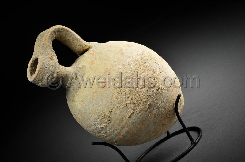 Biblical Roman Herodian perfume pottery jar, 37 BC - 70 AD