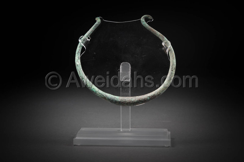 Persian solid bronze torque 800 - 600 BC