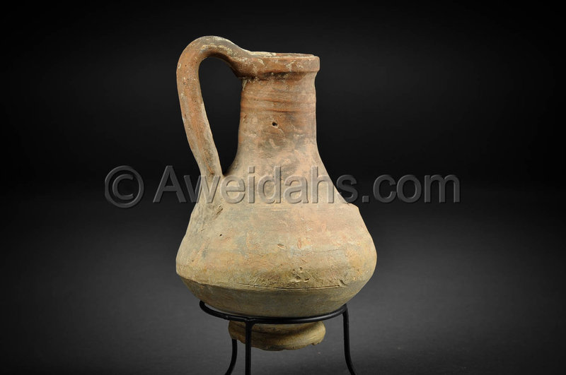 Greek - Hellenistic pottery wine pitcher, 330  - 100 BC